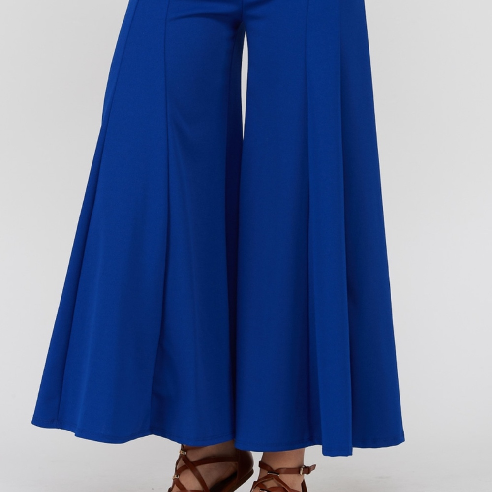 High Waist Wide Leg Pants - Picture 4 of 5